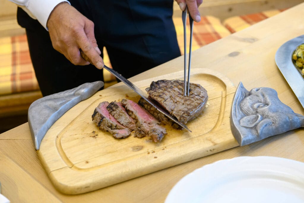 Cena presso locanda Hotel Suisse