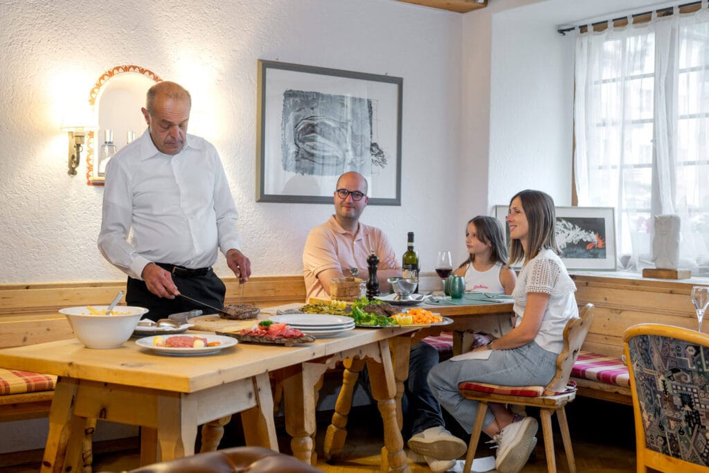 La locanda con servizio al tavolo